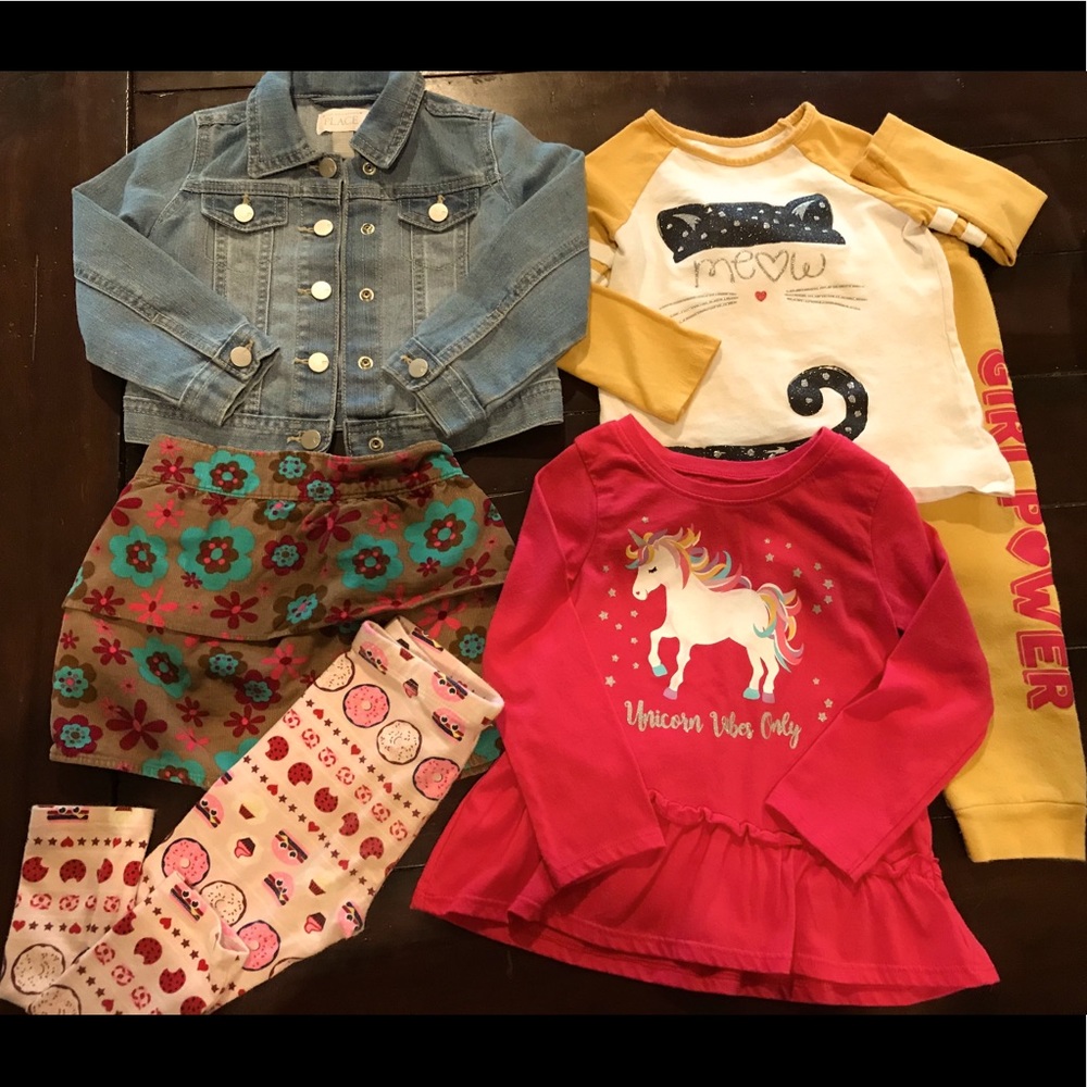 Girls Lot of 6 pcs size 2T!
